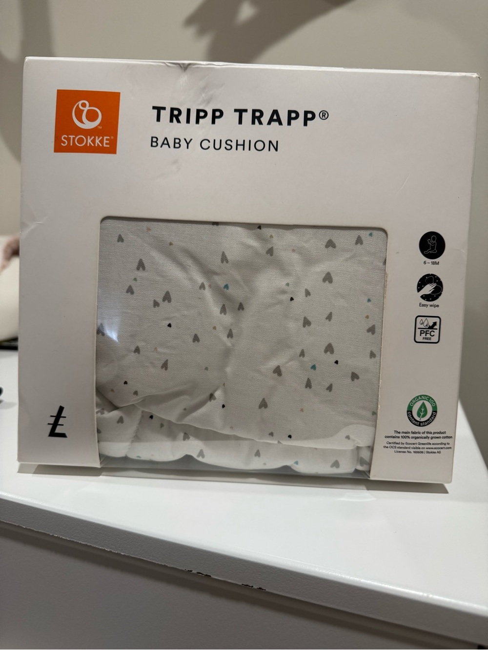 Stokke Tripp Trapp Baby Cushion - Sweet Hearts